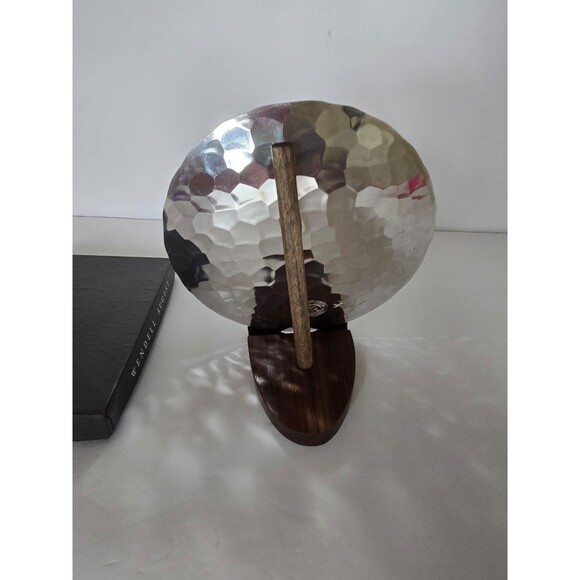 Penn State Nittany Lion Stadium Wendell August Forge Collector's Plate Display - Picture 6 of 12